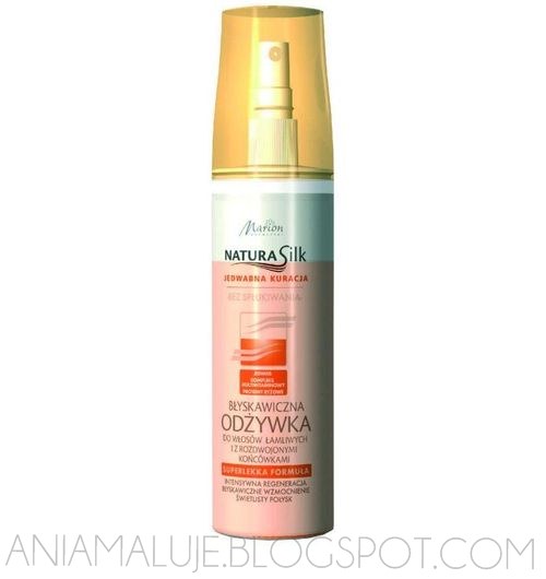 marion, odżywska w sprayu, mgiełka do włosów naturasilk
