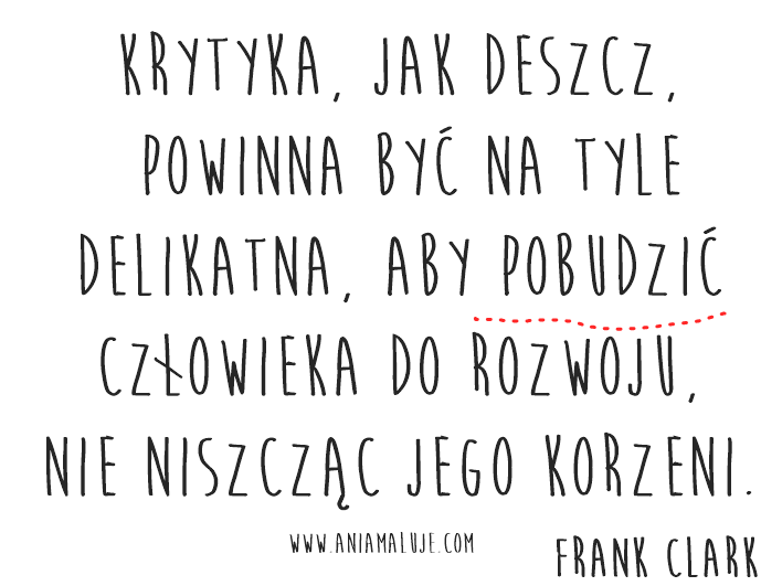 Jak radzić sobie z krytyką