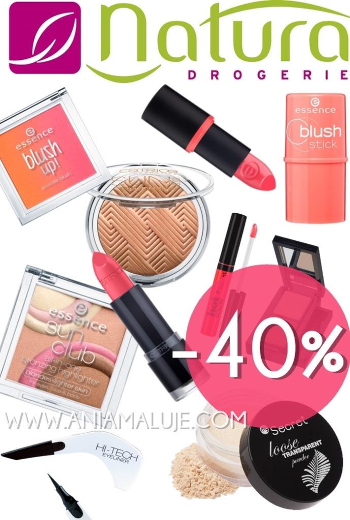 co warto kupić na promocji -40% w drogerii natura