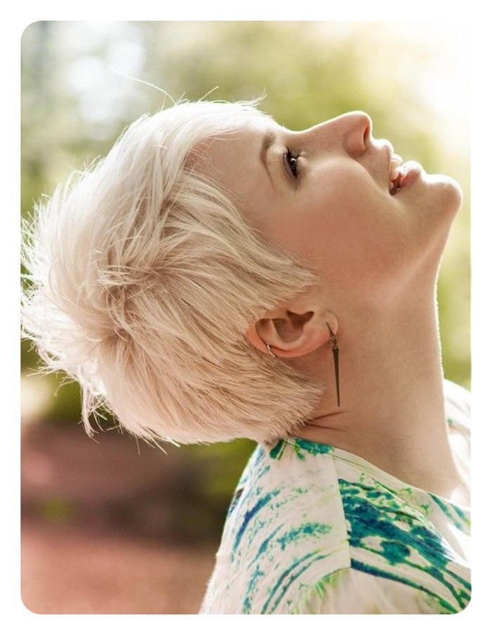 platynowy jansy blond